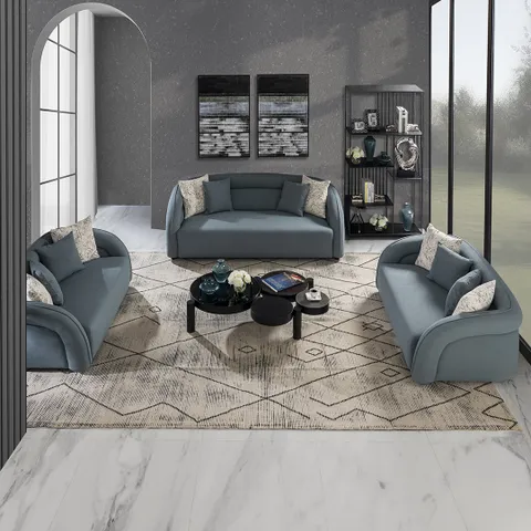 طقم كنب 3 قطع سيلفانا